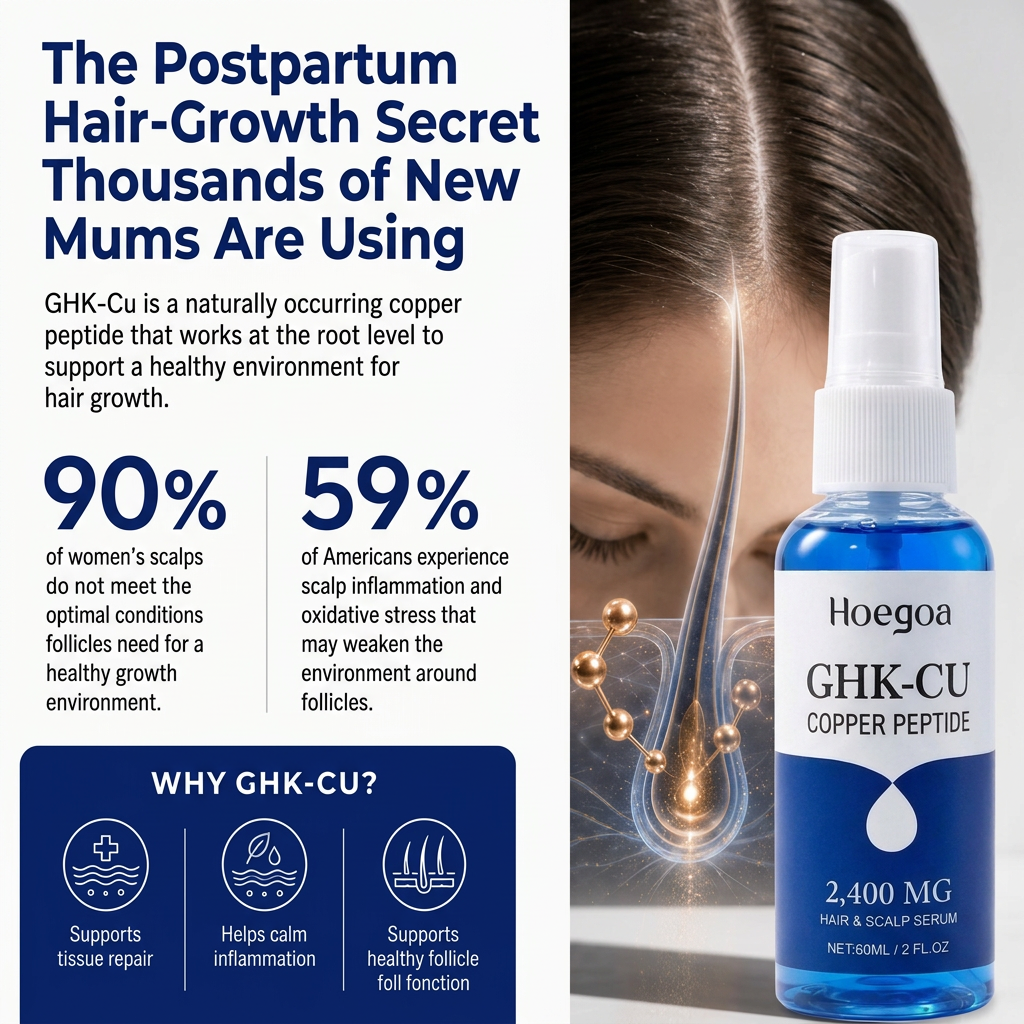GHK-Cu Copper Peptide Hair & Scalp Serum